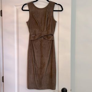 Guess Suede Green Dress